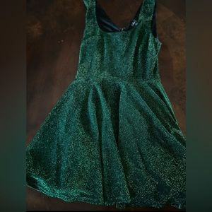 Sparkly Green Lulu’s Dress